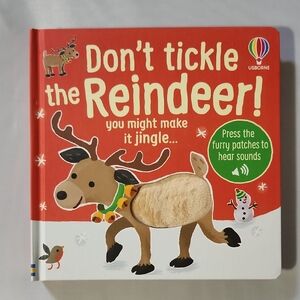 Usborne 'Don't Tickle the Reindeer' Children's Book With New Batteries!